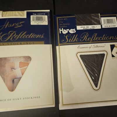 Bundle Of 2 Packages  Hanes Silk Reflections