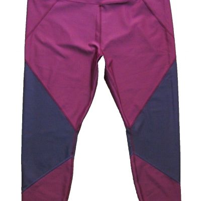 Good American High Waist Ankle Leggings Maroon Size 6 - 3XL