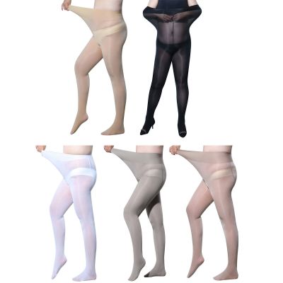 Women Stockings Oil Shiny Pantyhose Tempting Tights Fragrant Bodystcokings Silk