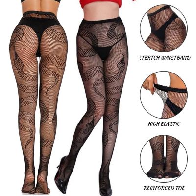 Lady's Lace Stockings Fashion Thigh-High Sheer Pantyhose Stockings For Women