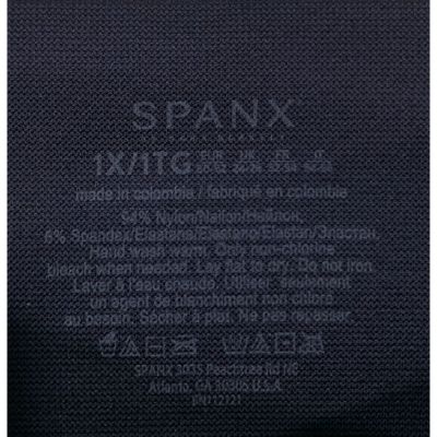 SPANX Seamless Side Zip Leggings Navy Blue Women's size 1X