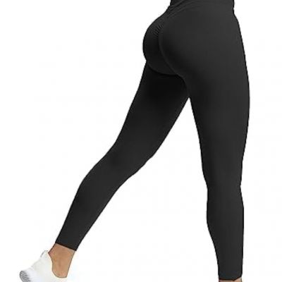 High Waisted Workout Leggings for Women Scrunch Tummy Control Luna Buttery Soft