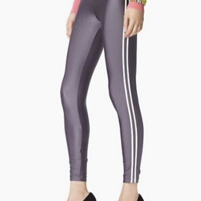 JUICY COUTURE Shiny Modern STRETCH Track LEGGING Sporty Pants S Yoga/Gym/Jogger