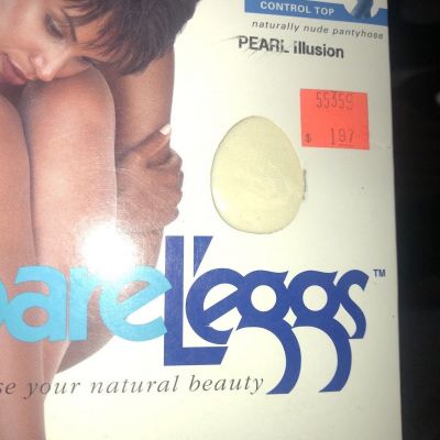 Brand New Leggs Brand Bare Leggs Control Top Touch If Pearl Size B Pantyhose