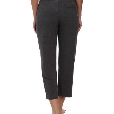 DKNY charcoal drawstring Crop pants  style Y987595 Women Size 3x