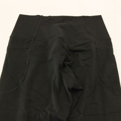 Halara Women's Softlyzero Crossover Pocket Plain Leggings Eg7 Black Small NWT