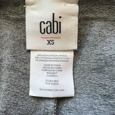 CAbi M’Leggings Grey Skirt Covered Ankle Leggings Style #3856 XS Modest Ad25