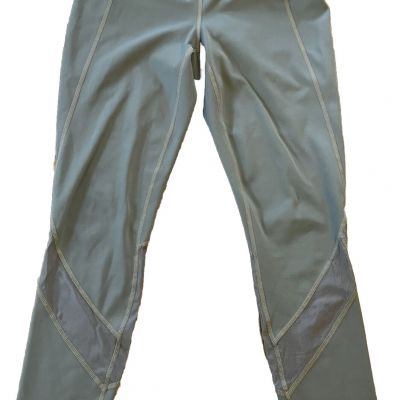 Athleta Womens Medium Lace Luxe Mesh High Waist Yoga leggings Workout pants