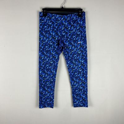 Nike Dri-Fit Pull On Printed Capri Leggings Sporty Workout Athletic Gym Small
