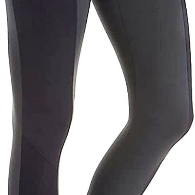 Squeem Rio Style Active Shaping Legging, Medium, Licorice & Black (26AR-09)