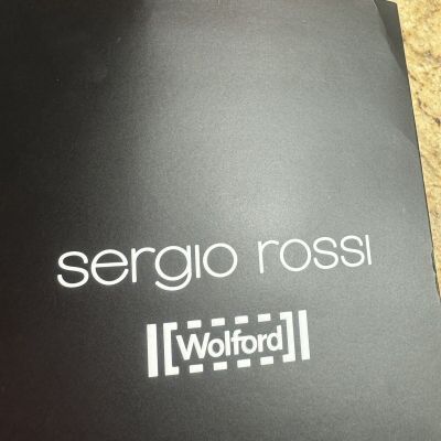 SERGIO ROSSI by Wolford Tights SATIN EFFECT, 100den Limited