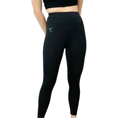 Gymshark Leggings Black Workout Exercise High Waisted Gym Size Small