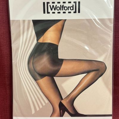 Wolford NWT Women's Nearly Black Individual 10 Soft Control Top TIghts Size M