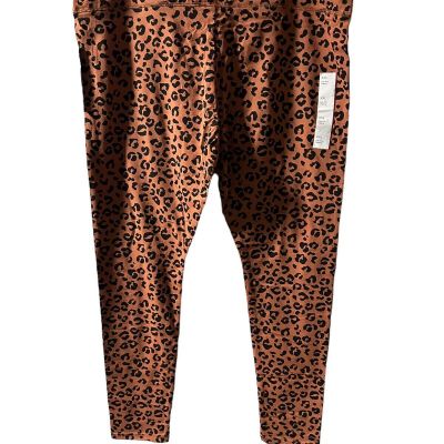 A new day Leopard print leggings size XXL NWT