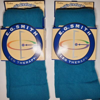 ?2 Pair? E.g. Smith Tights world's greatest cotton tights one size Teal