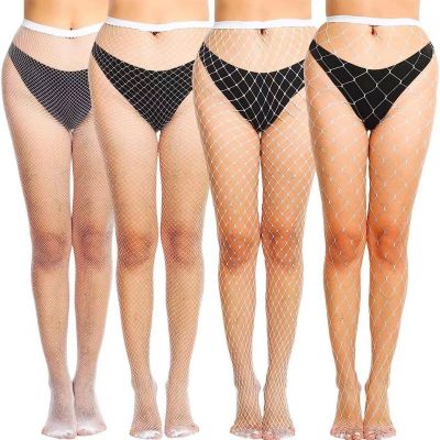 Meet the secret Womens Tights Fishnet Stockings for Women Sexy Lace Pantyhose Pl
