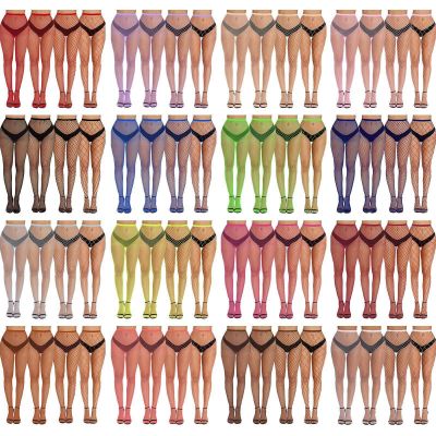 US Women's Tights Densities Underpants Hollow Out Pantyhose Mesh Stockings Sexy
