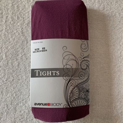 New Avenue Body Tights Plus Size EE- Plum 5’5”-6’ 320-375 Lbs