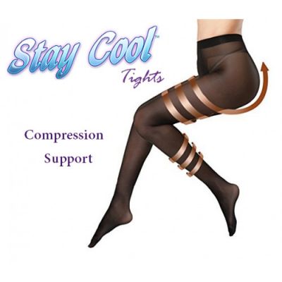 M Tamara Chocolate Stay Cool Tights Hooters Uniform compression support Hosiery