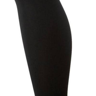 HUE ESF16242 Women's Luster Control Top Tights Black Size 1