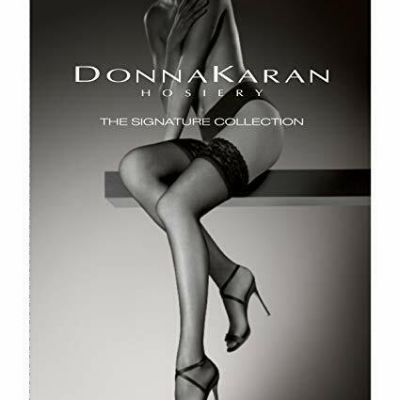 Donna Karan Lace Thigh High DKF007 Black Small