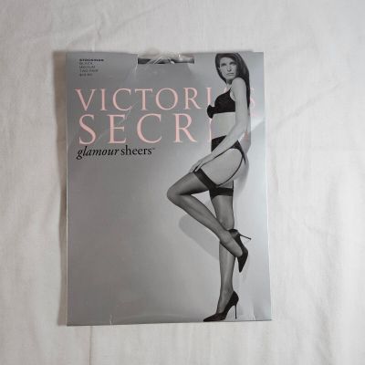 Victoria's Secret Glamour Sheers Stockings Black Medium 2 Pair