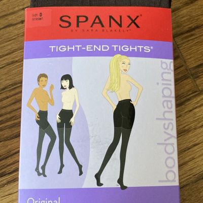 Spanx Tight End Body shaping Tights, Size D, 128 Bittersweet