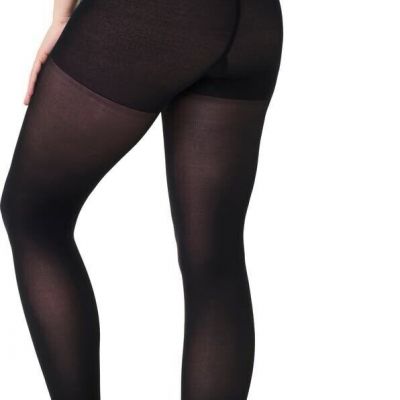 SPANX 10444R SHORTY SHAPING TIGHTS BLACK SIZE C NWT
