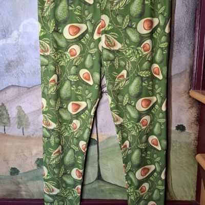 Woman Fashion legging avocado Printed Legging elastic Legging Soft Plus Size XL
