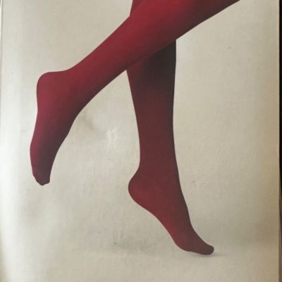 A NEW DAY WOMENS OPAQUE TIGHTS SCARLETT ONE PAIRS  SIZE VARY