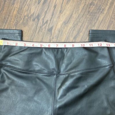 Nordstrom Faux Leather Black Sleek Holiday City Women’s Leggings Pants Sz Small
