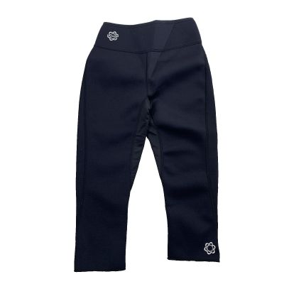 Zaggora Hot Pants Capri Neoprene Thermo Workout Leggings Medium Black 49-7