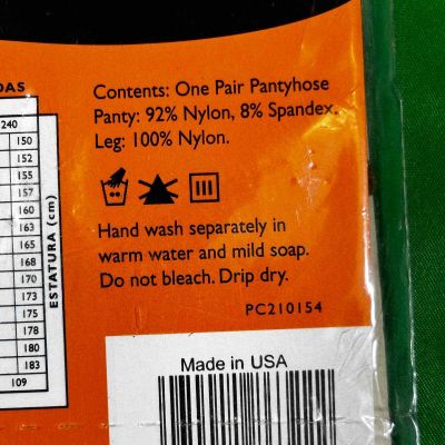 No Nonsense Premium Nylon Size Q Tan Sheer Toe J66 Made in The USA