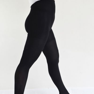 Plus Size Women 2X 3X 4X Opaque Stretchy Super Elastic Opaque Stocking Pantyhose