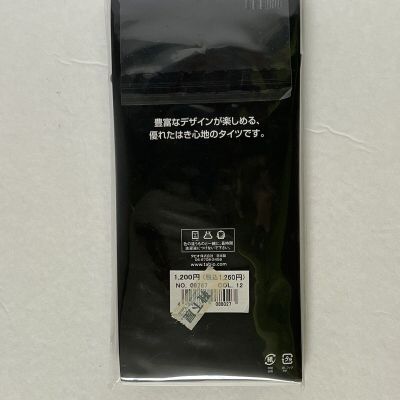 NIP Kutsushita-ya produced by Tabio JQ Russell Plaid Tights-Black-made in Japan