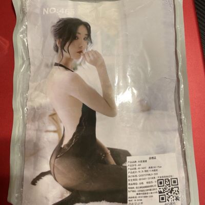 See-Through Body Stocking Temptation (Black,One Size)