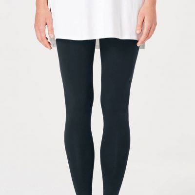 J.JILL WOMEN'S DEEP BLUE PIMA COTTON ANKLE LENGTH LEGGINGS PLUS Sz 4X