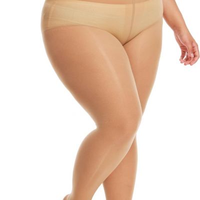 HONENNA Ultra Durable 40D T-Crotch Tights for Women, Semi Sheer High Waist Panty