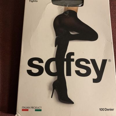 sofsy Women Super Opaque Tights - Solid Footed Pantyhose  box Damaged