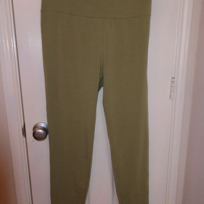 Womens Forever21 Legging Long Size X3 Olive NWT