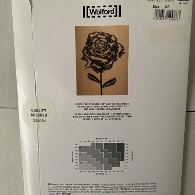 Wolford Crystal Roses Tights (Brand New)