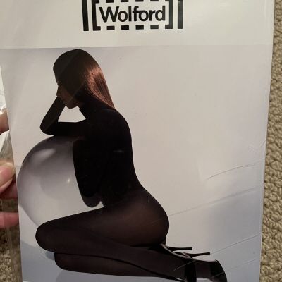 Wolford Mat Opaque 80 Tights Pantyhose Anthracite Size Extra Small 18420