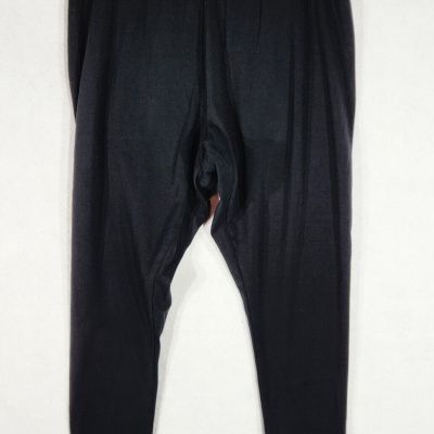 J. Jill Women's Pima Ankle Leggings  Black  Size 2x