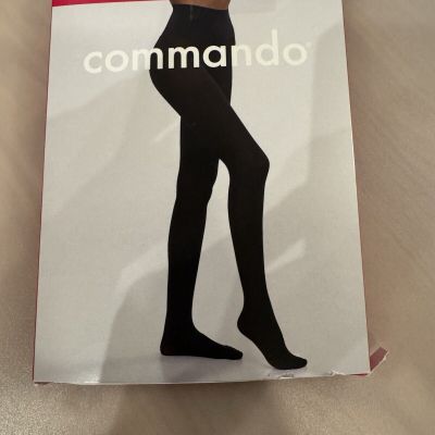 Commando SZ S The Semi Opaque Tights Black Open Package