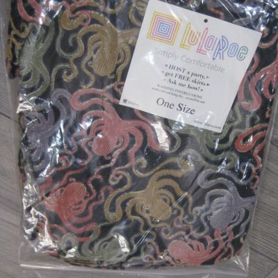 LuLaRoe Leggings OS Bright Octopus RARE NWT New