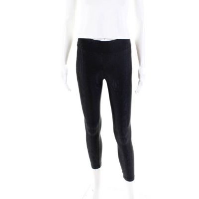Koral Carbon Womens Shiny Capri Active Leggings Top Black White Size XS 38 Lot 2
