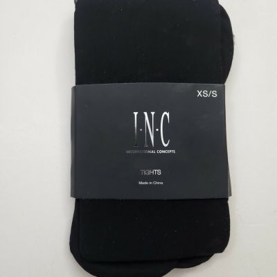 INC International Concepts Women's Matte Opaque Tights Black Size XS/S 100027094