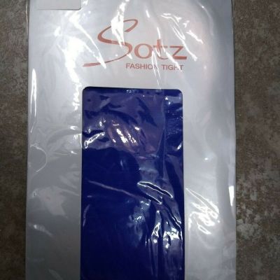 Sotz Fashion Tights.  Bright Colors Blue. New With Tags. Size XS to M