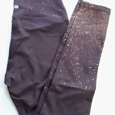 Z by Zobha- Shine Leggings- Raisin Ombre- High Waisted- Ankle- Small S- New NWT