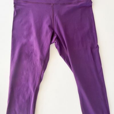 Victoria's Secret Leggings Women's Large Purple High Waist Workout Pants